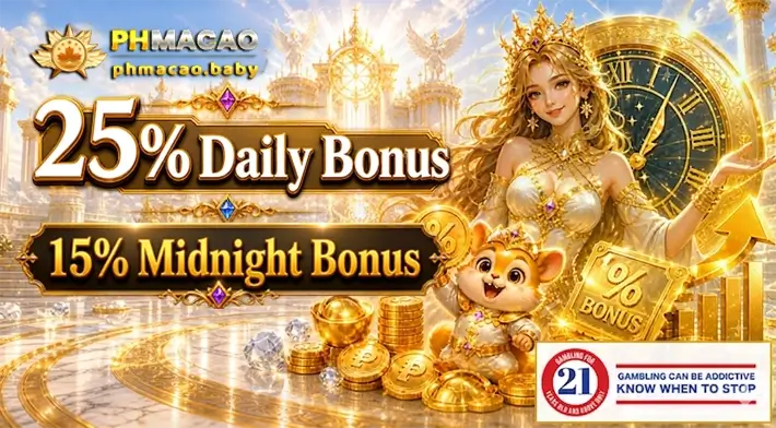 25% Daily Bonus + 15% Bonus sa Hatinggabi